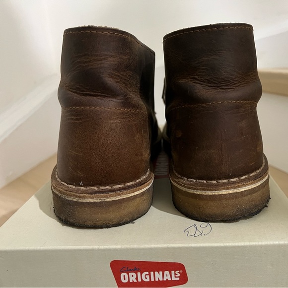Clarks desert boots beeswax us 8 - Picture 3 of 4